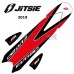 Jitsie BETA EVO 80 Rear Mudguard Decal - 2015/2016/2017/2018/2019/2020