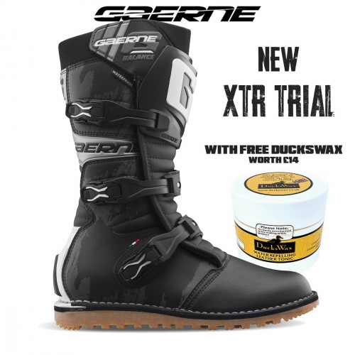 Gaerne NEW XTR Pro Trials Boot With Free Duckswax Polish 