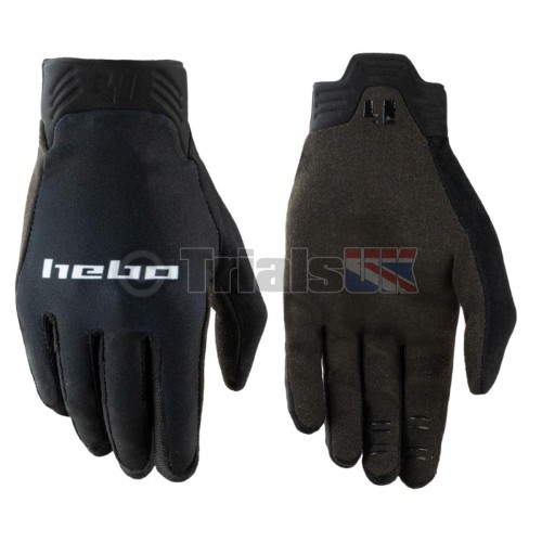 Hebo PRO BLACK Trials Riding Gloves