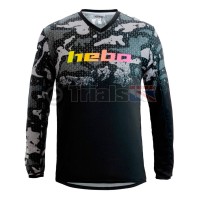 Hebo Junior 2024 PRO CAMO Trials Riding Shirt