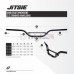 Jitsie 7/8 Handlebar - 5.5/6.0 Inch Rise