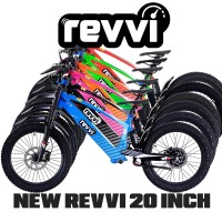 REVVI 20 Inch Electric Balance Bike 36V Lithium Battery Powered Offroad Bike