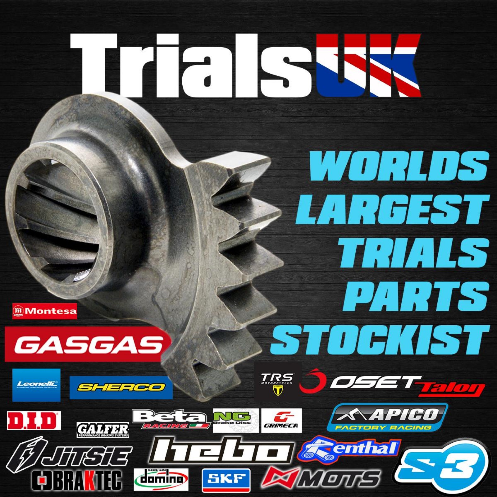 SKF GasGas Marzocchi 40mm Trials Fork Seals - TXT Pro/Raga/Racing